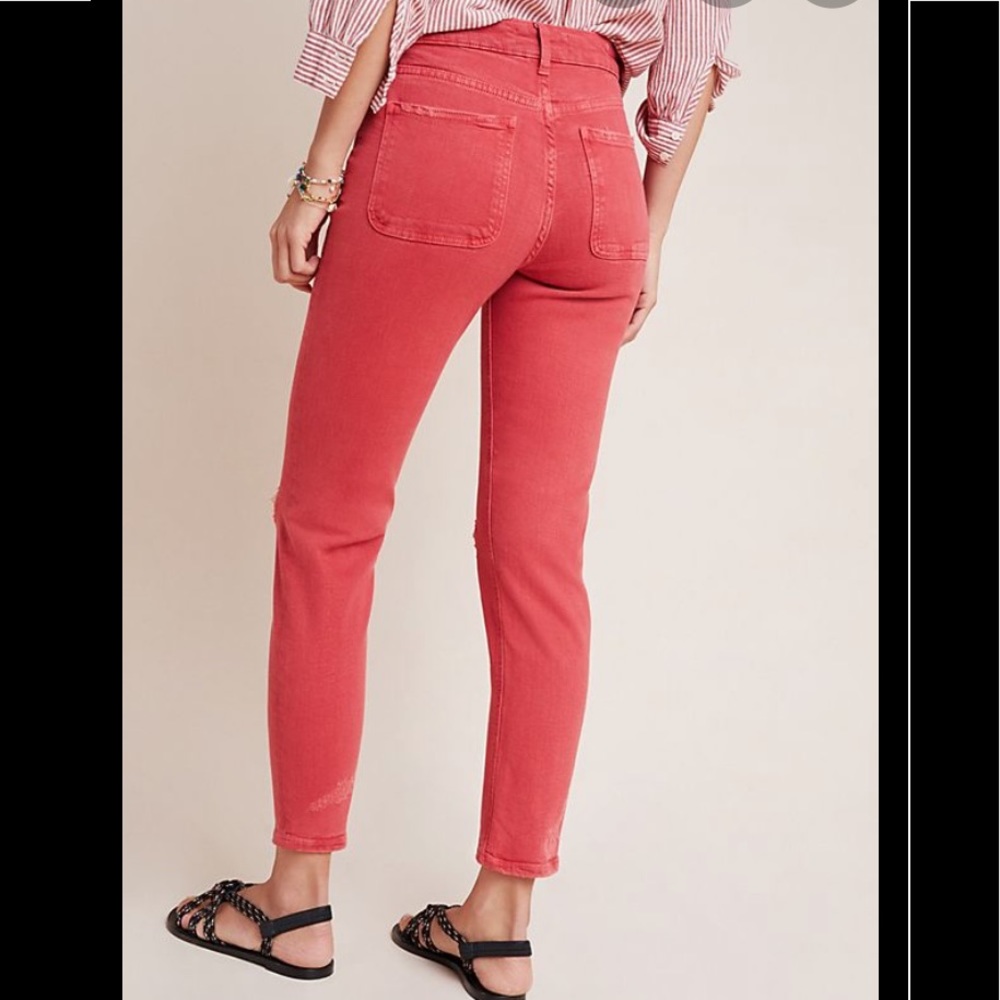 Anthropologie Pilcro Ultra High-Rise Skinny Jeans
